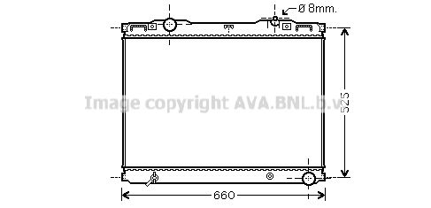 AVA QUALITY COOLING Radiators, Motora dzesēšanas sistēma KA2133